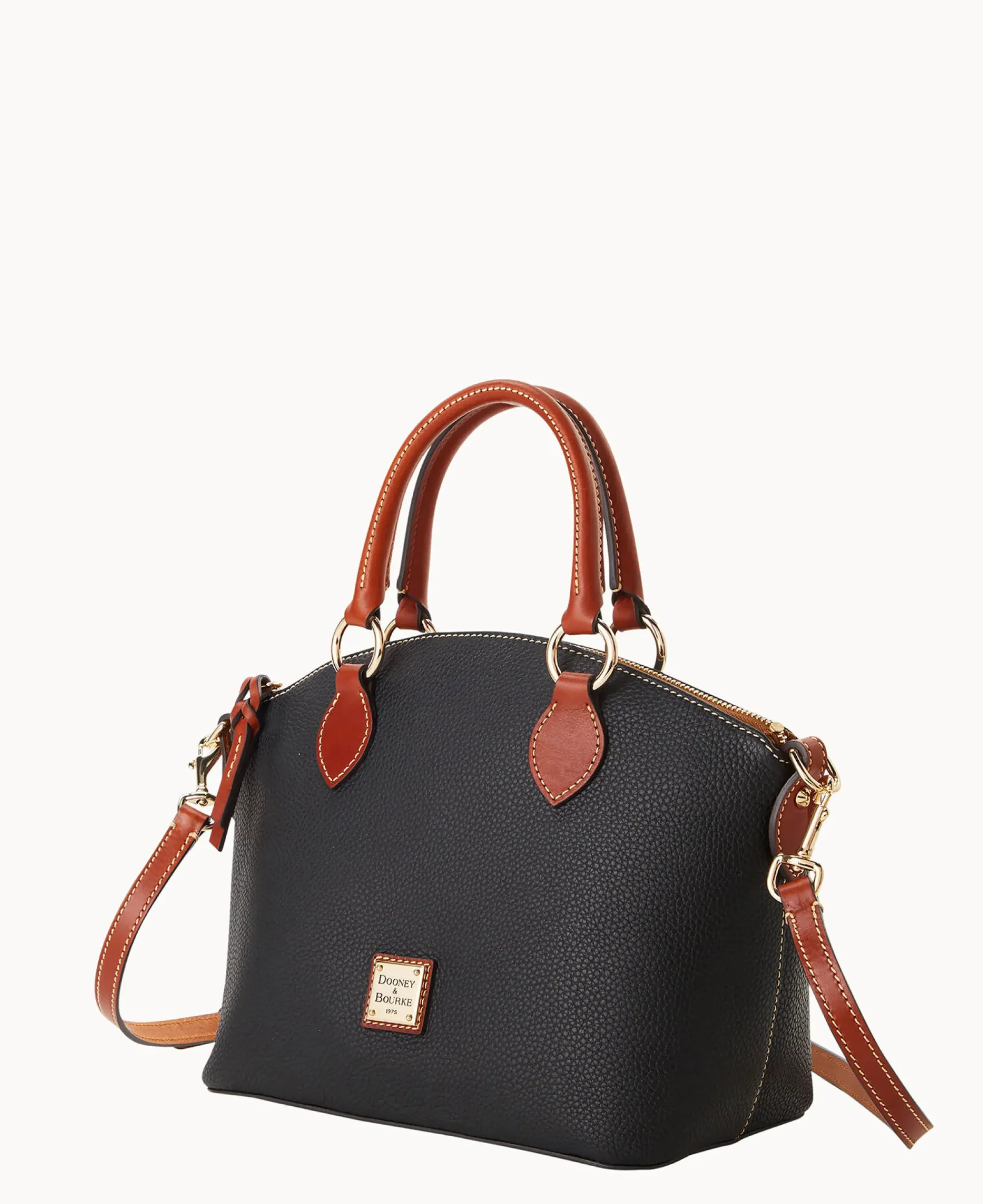 Dooney & Bourke The Pebble Grain Collection|Pebbled Leather<Pebble Grain Satchel Black