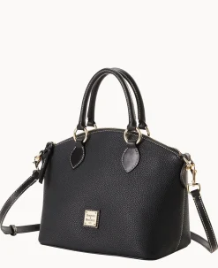 Dooney & Bourke The Pebble Grain Collection|Pebbled Leather<Pebble Grain Satchel Black Black