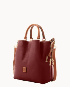 Dooney & Bourke The Pebble Grain Collection|Pebbled Leather<Pebble Grain Small Barlow Bordeaux