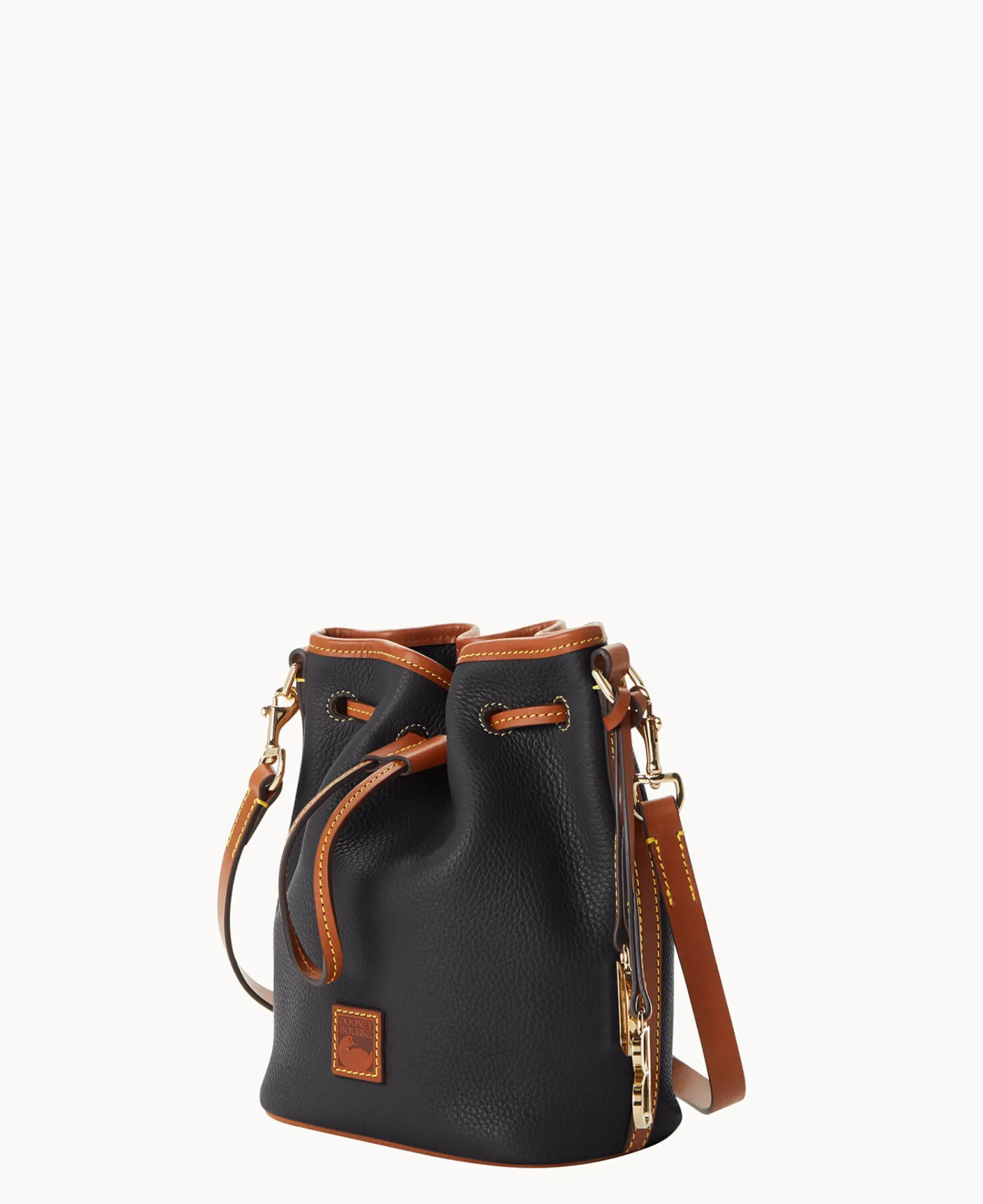 Dooney & Bourke The Pebble Grain Collection|Pebbled Leather<Pebble Grain Small Drawstring Black