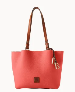Dooney & Bourke The Pebble Grain Collection|Pebbled Leather<Pebble Grain Small Flynn Geranium