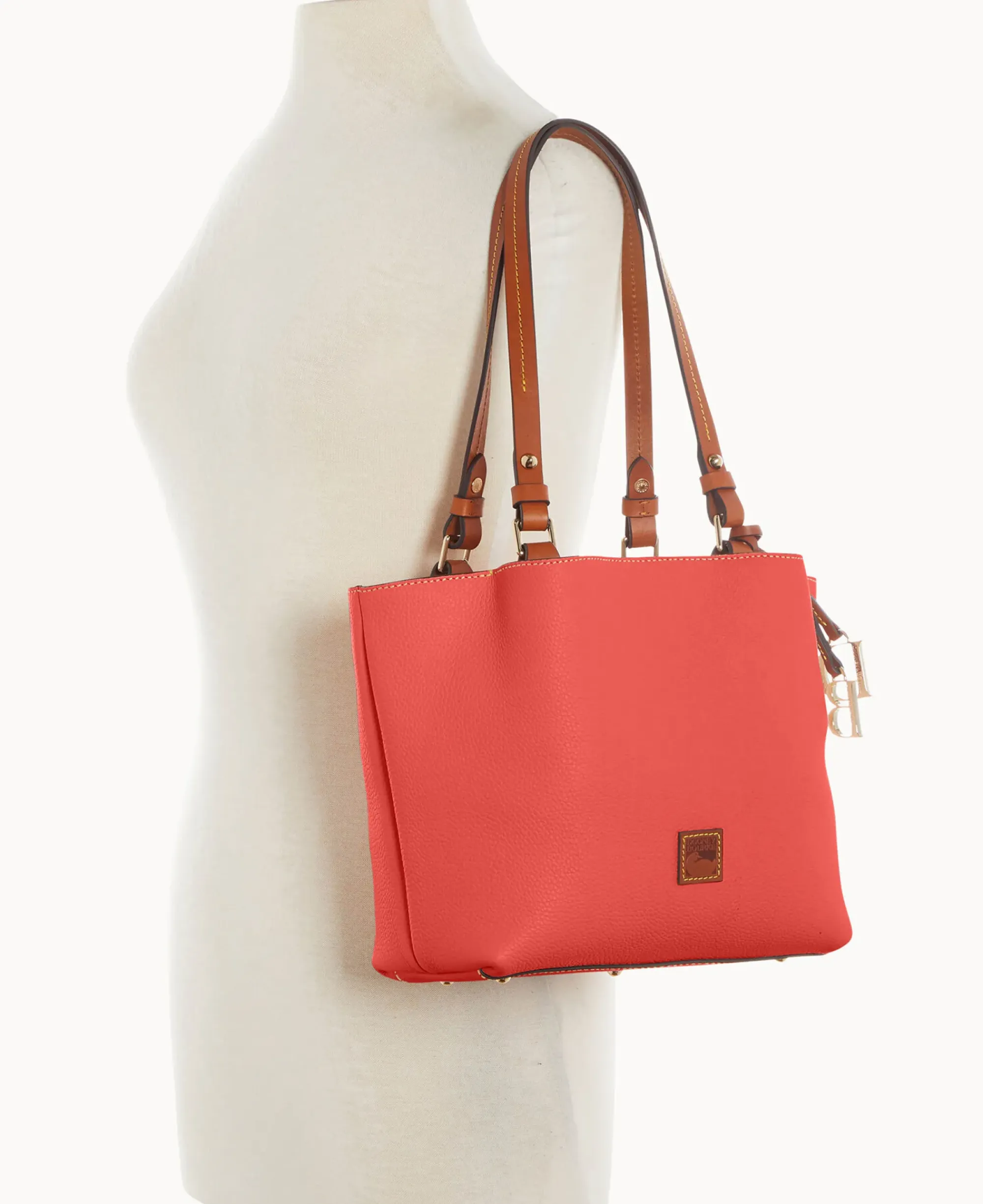 Dooney & Bourke The Pebble Grain Collection|Pebbled Leather<Pebble Grain Small Flynn Geranium