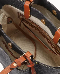 Dooney & Bourke The Pebble Grain Collection|Pebbled Leather<Pebble Grain Small Flynn Black