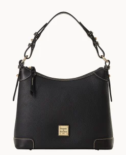 Dooney & Bourke The Pebble Grain Collection|Pebbled Leather<Pebble Grain Small Hobo Black Black
