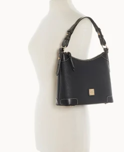 Dooney & Bourke The Pebble Grain Collection|Pebbled Leather<Pebble Grain Small Hobo Black Black
