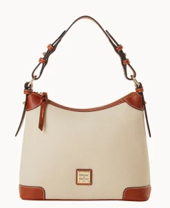 Dooney & Bourke The Pebble Grain Collection|Pebbled Leather<Pebble Grain Small Hobo Bone