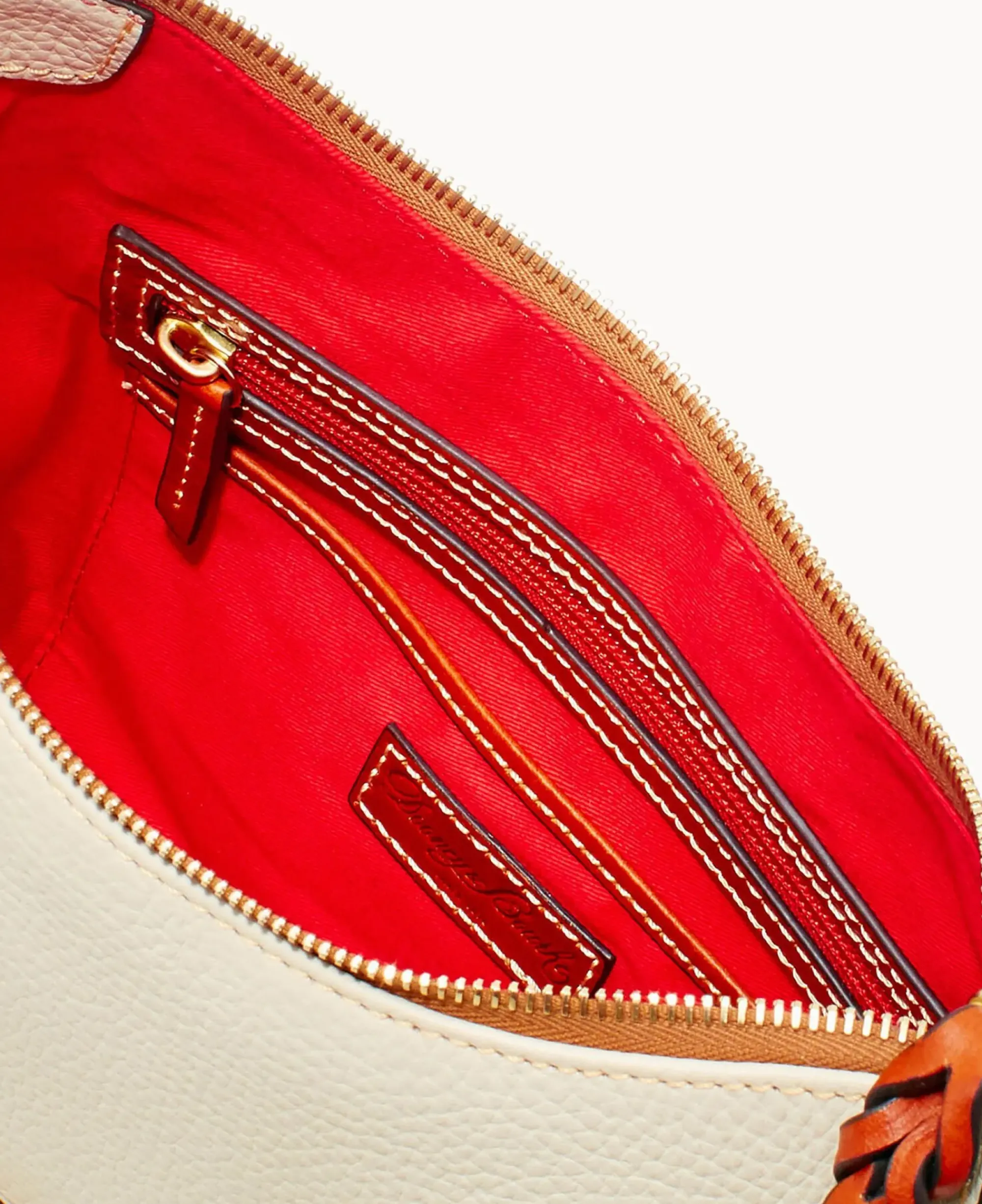 Dooney & Bourke The Pebble Grain Collection|Pebbled Leather<Pebble Grain Small Kiley Hobo Bone