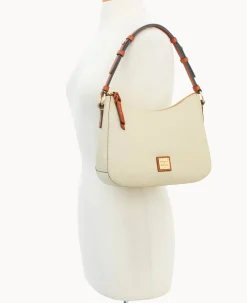 Dooney & Bourke The Pebble Grain Collection|Pebbled Leather<Pebble Grain Small Kiley Hobo Bone