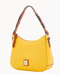 Dooney & Bourke The Pebble Grain Collection|Pebbled Leather<Pebble Grain Small Kiley Hobo Dandelion