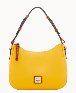 Dooney & Bourke The Pebble Grain Collection|Pebbled Leather<Pebble Grain Small Kiley Hobo Dandelion