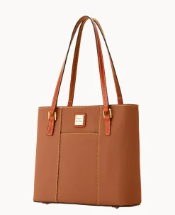 Dooney & Bourke The Pebble Grain Collection|Ready For the Getaway<Pebble Grain Small Lexington Caramel