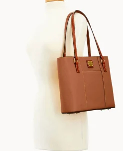 Dooney & Bourke The Pebble Grain Collection|Ready For the Getaway<Pebble Grain Small Lexington Caramel