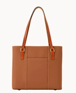 Dooney & Bourke The Pebble Grain Collection|Ready For the Getaway<Pebble Grain Small Lexington Caramel