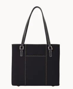 Dooney & Bourke Ready For the Getaway<Pebble Grain Small Lexington Black Black