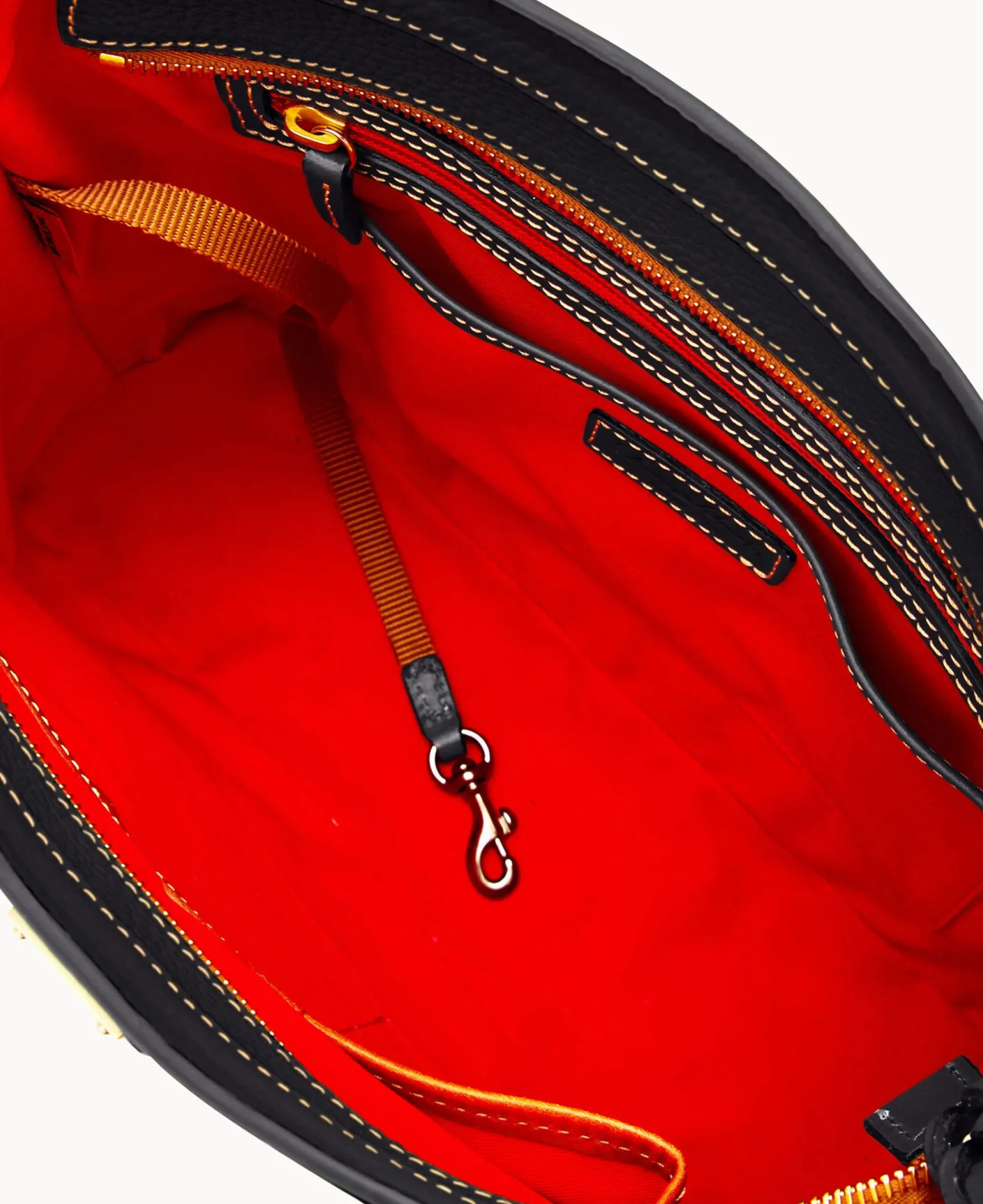 Dooney & Bourke Ready For the Getaway<Pebble Grain Small Lexington Black Black