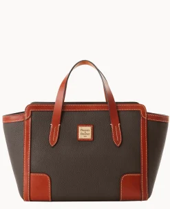 Dooney & Bourke The Pebble Grain Collection|Pebbled Leather<Pebble Grain Small Shopper Brown Tmoro