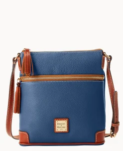 Dooney & Bourke The Pebble Grain Collection|Pebbled Leather<Pebble Grain Small Tassel Crossbody Jeans