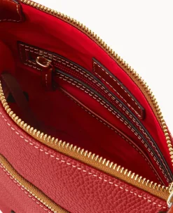 Dooney & Bourke The Pebble Grain Collection|Pebbled Leather<Pebble Grain Small Tassel Crossbody Red