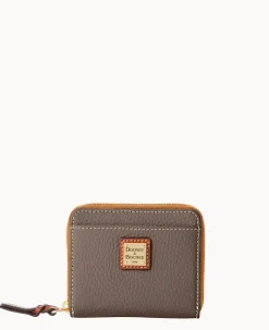 Dooney & Bourke The Pebble Grain Collection|Grab and Go<Pebble Grain Small Zip Around Elephant