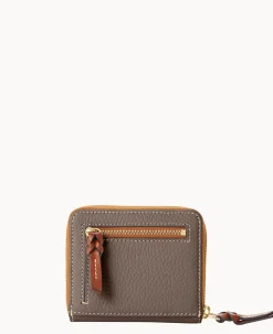 Dooney & Bourke The Pebble Grain Collection|Grab and Go<Pebble Grain Small Zip Around Elephant