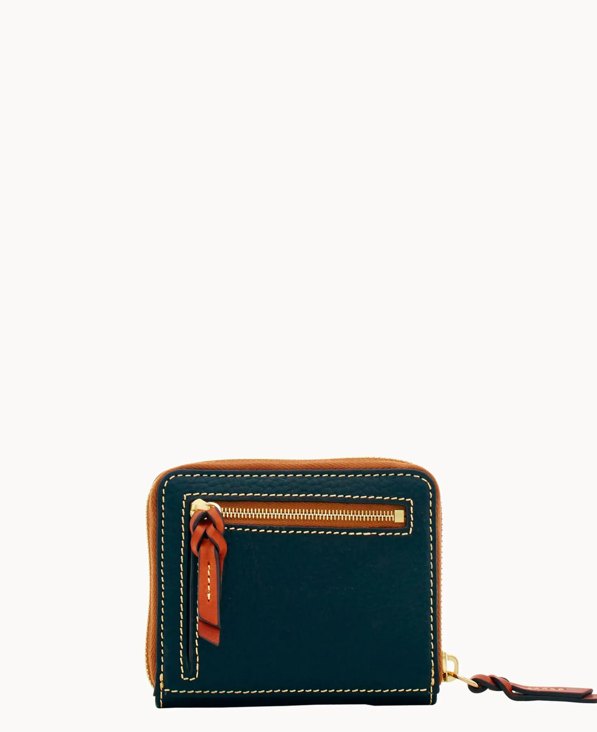 Dooney & Bourke The Pebble Grain Collection|Grab and Go<Pebble Grain Small Zip Around Black
