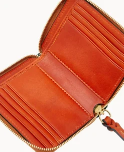 Dooney & Bourke The Pebble Grain Collection|Grab and Go<Pebble Grain Small Zip Around Black