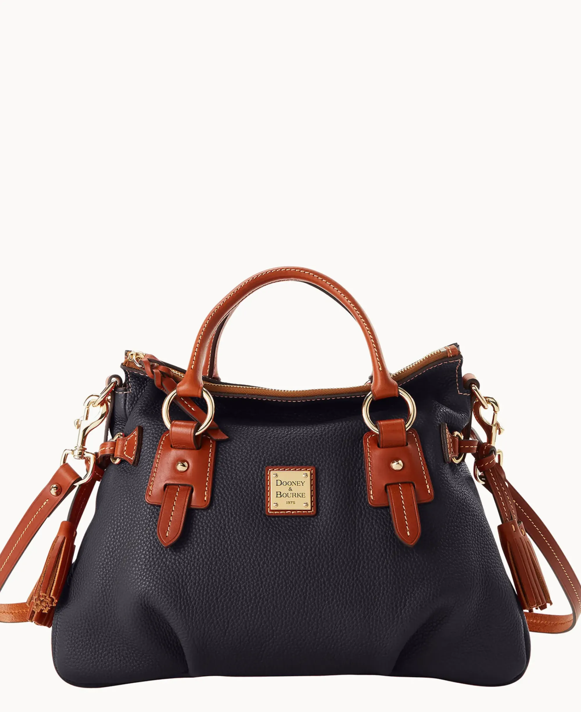 Dooney & Bourke The Pebble Grain Collection|Pebbled Leather<Pebble Grain Stanwich Satchel Black