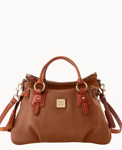 Dooney & Bourke The Pebble Grain Collection|Pebbled Leather<Pebble Grain Stanwich Satchel Caramel