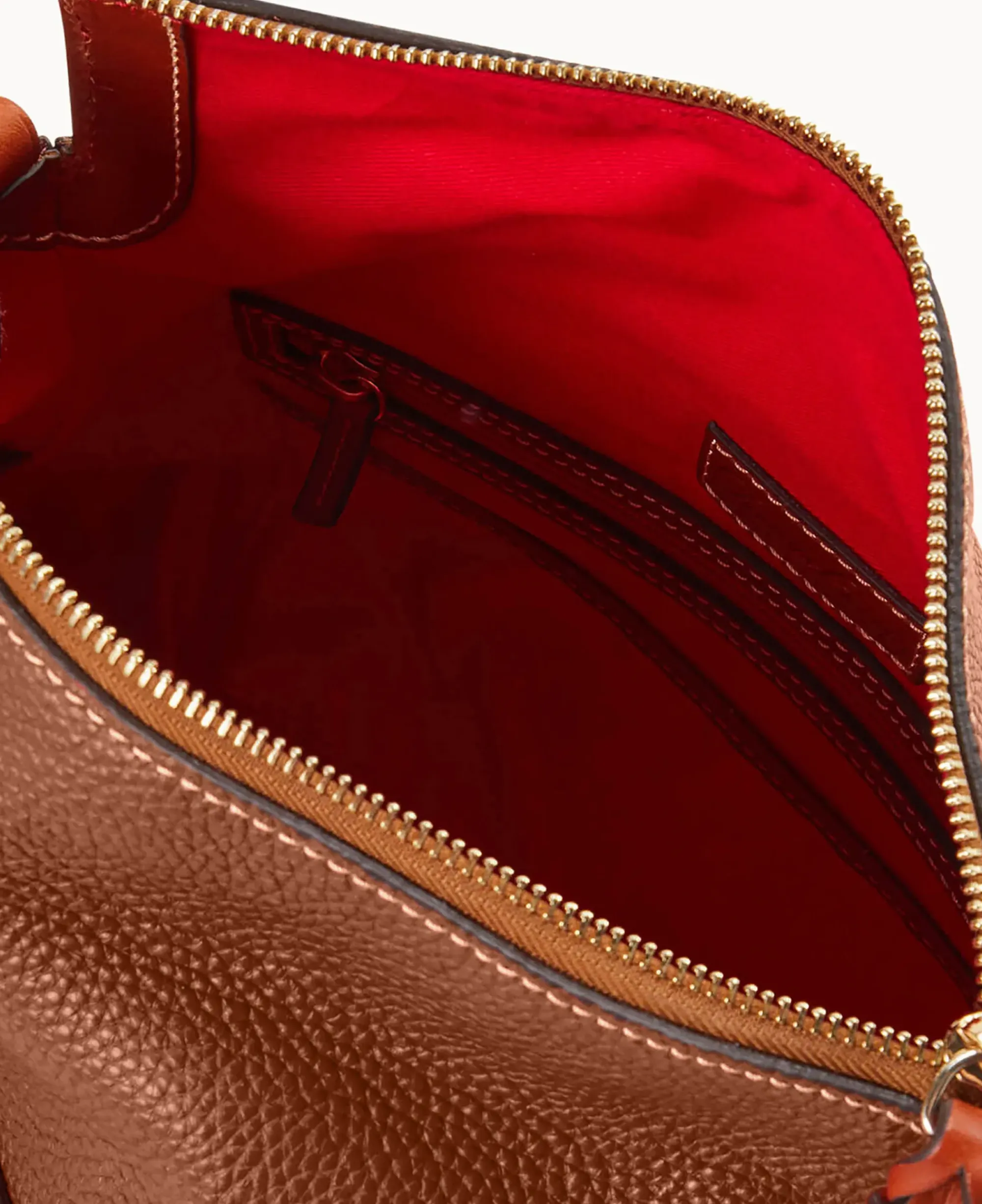 Dooney & Bourke The Pebble Grain Collection|Pebbled Leather<Pebble Grain Stanwich Satchel Caramel