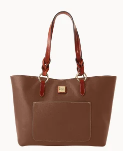 Dooney & Bourke The Pebble Grain Collection|Pebbled Leather<Pebble Grain Tammy Tote Bark