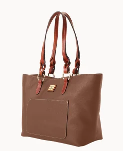 Dooney & Bourke The Pebble Grain Collection|Pebbled Leather<Pebble Grain Tammy Tote Bark