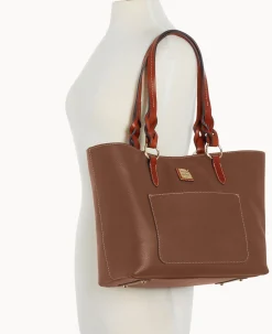Dooney & Bourke The Pebble Grain Collection|Pebbled Leather<Pebble Grain Tammy Tote Bark