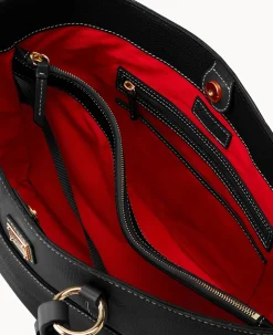 Dooney & Bourke The Pebble Grain Collection|Pebbled Leather<Pebble Grain Tammy Tote Black Black