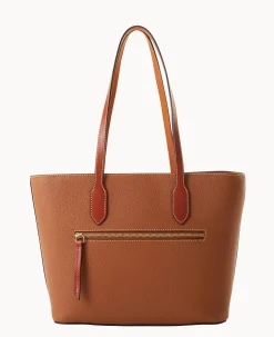 Dooney & Bourke The Pebble Grain Collection|Pebbled Leather<Pebble Grain Tote Caramel