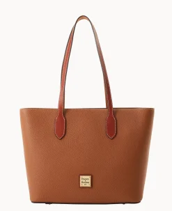Dooney & Bourke The Pebble Grain Collection|Pebbled Leather<Pebble Grain Tote Caramel