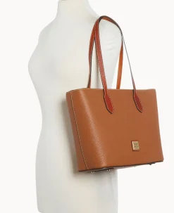 Dooney & Bourke The Pebble Grain Collection|Pebbled Leather<Pebble Grain Tote Caramel