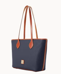 Dooney & Bourke The Pebble Grain Collection|Pebbled Leather<Pebble Grain Tote Midnight Blue