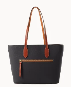Dooney & Bourke The Pebble Grain Collection|Pebbled Leather<Pebble Grain Tote Black