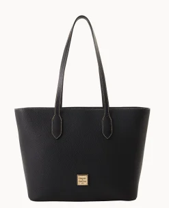 Dooney & Bourke The Pebble Grain Collection|Pebbled Leather<Pebble Grain Tote Black Black