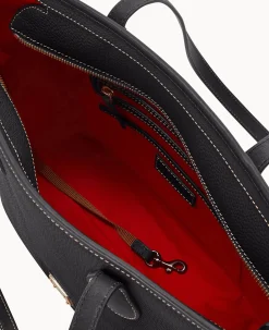 Dooney & Bourke The Pebble Grain Collection|Pebbled Leather<Pebble Grain Tote Black Black