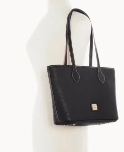 Dooney & Bourke The Pebble Grain Collection|Pebbled Leather<Pebble Grain Tote Black Black