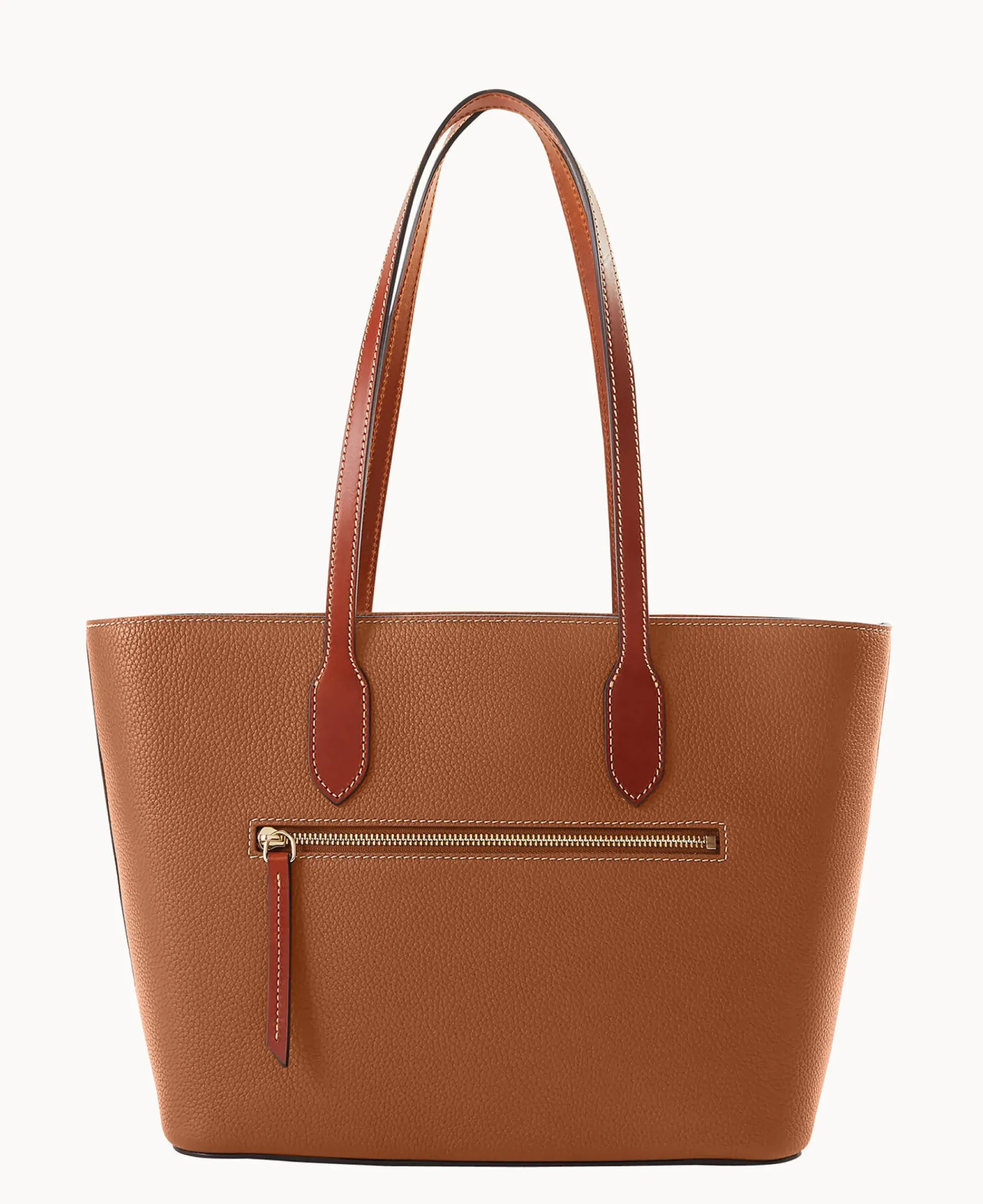 Dooney & Bourke The Pebble Grain Collection|Pebbled Leather<Pebble Grain Tote With Medium Wristlet Caramel