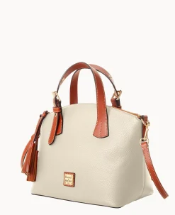 Dooney & Bourke The Pebble Grain Collection|Pebbled Leather<Pebble Grain Trina Satchel Bone