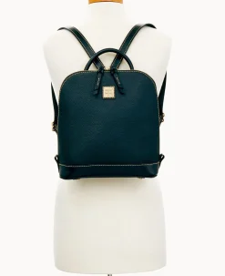 Dooney & Bourke The Pebble Grain Collection|Pebbled Leather<Pebble Grain Zip Pod Backpack Black Black
