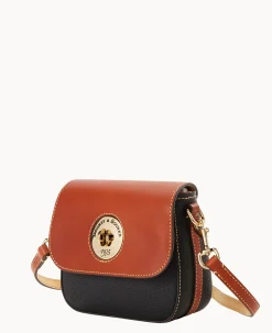 Dooney & Bourke The Pebble Turnlock Collection|Pebbled Leather<Pebble Turnlock Flap Saddle Black