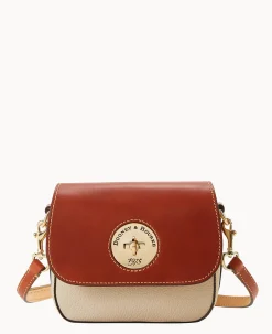 Dooney & Bourke The Pebble Turnlock Collection|Pebbled Leather<Pebble Turnlock Flap Saddle Bone