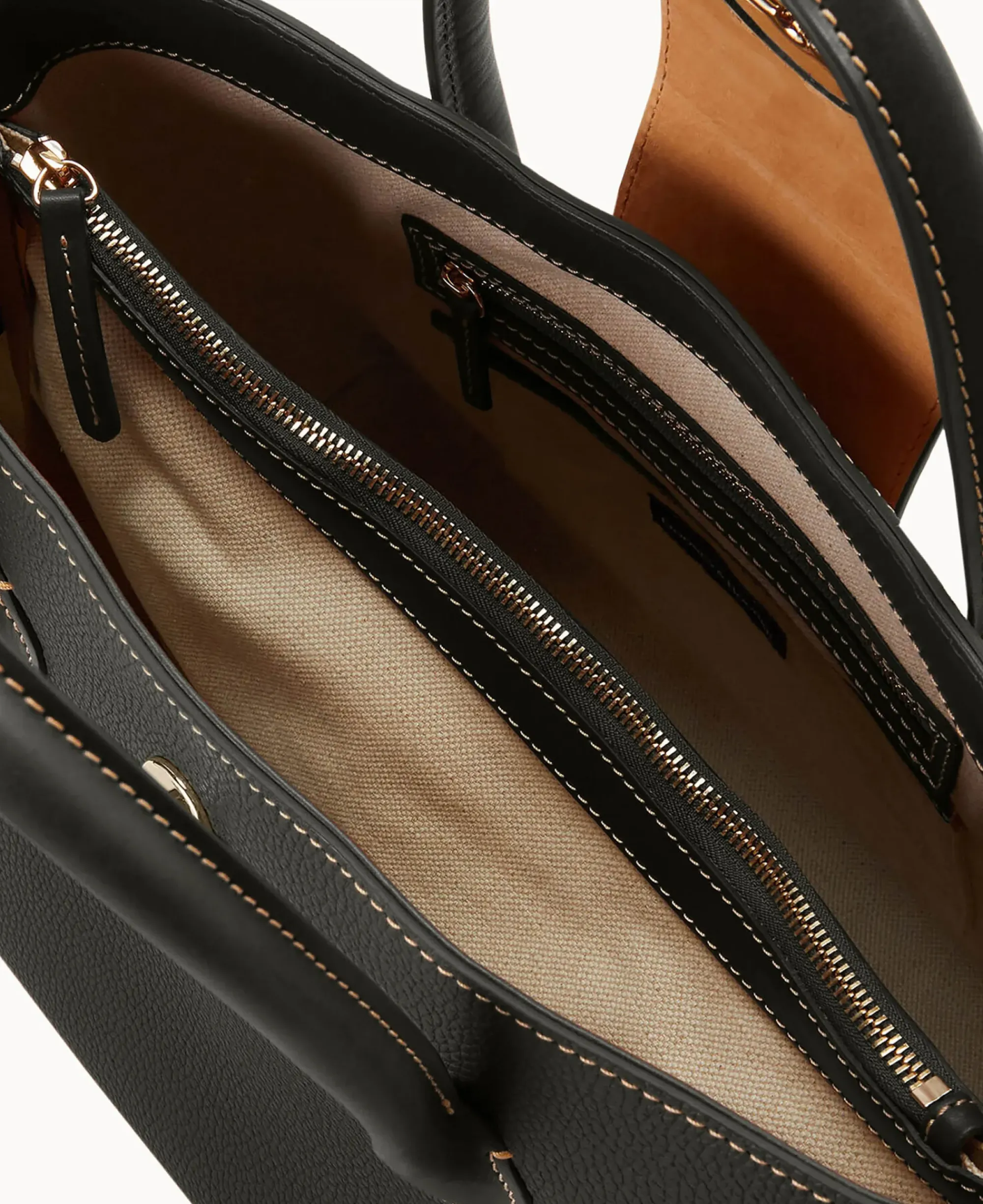 Dooney & Bourke The Pebble Turnlock Collection|Picnic in the Park<Pebble Turnlock Handle Tote 30 Black