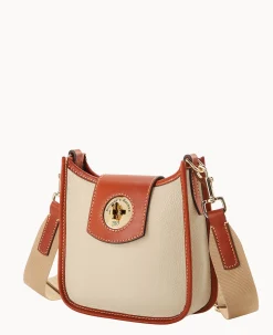 Dooney & Bourke The Pebble Grain Collection|The Pebble Turnlock Collection<Pebble Turnlock Messenger 20 Bone