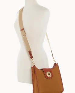 Dooney & Bourke The Pebble Turnlock Collection|Pebbled Leather<Pebble Turnlock Messenger 28 Caramel