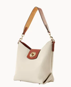 Dooney & Bourke The Pebble Turnlock Collection|Picnic in the Park<Pebble Turnlock Sac 30 Bone